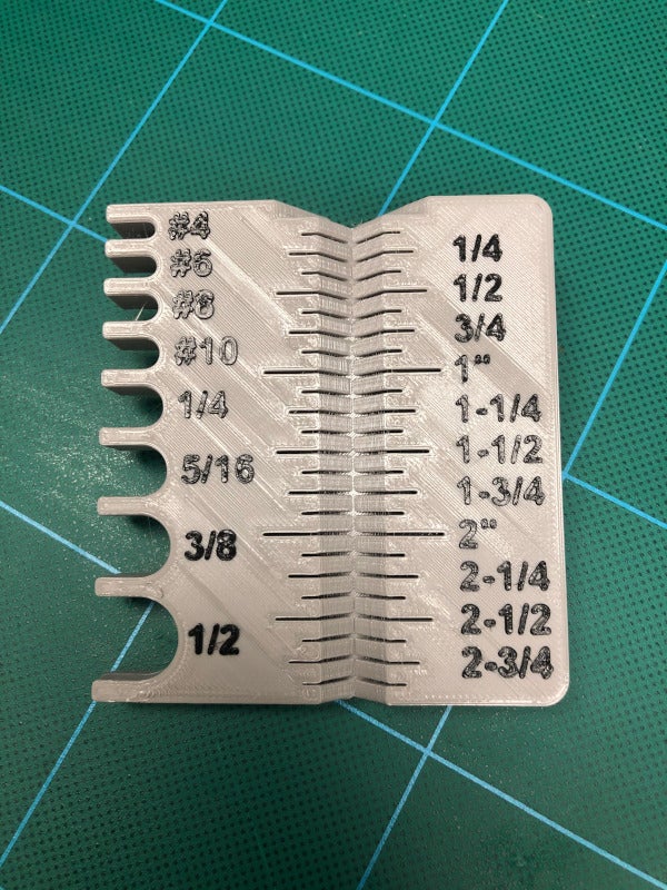 Imperial Screw Gauge By RJay Download Free STL Model Printables