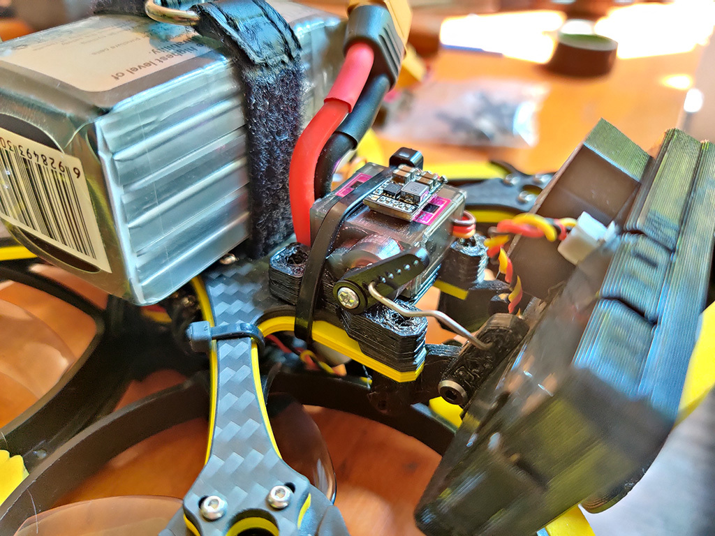 Camera Servo Tilting Mechanism for HGLRC Veyron35 CR Pusher by STRIKING ...