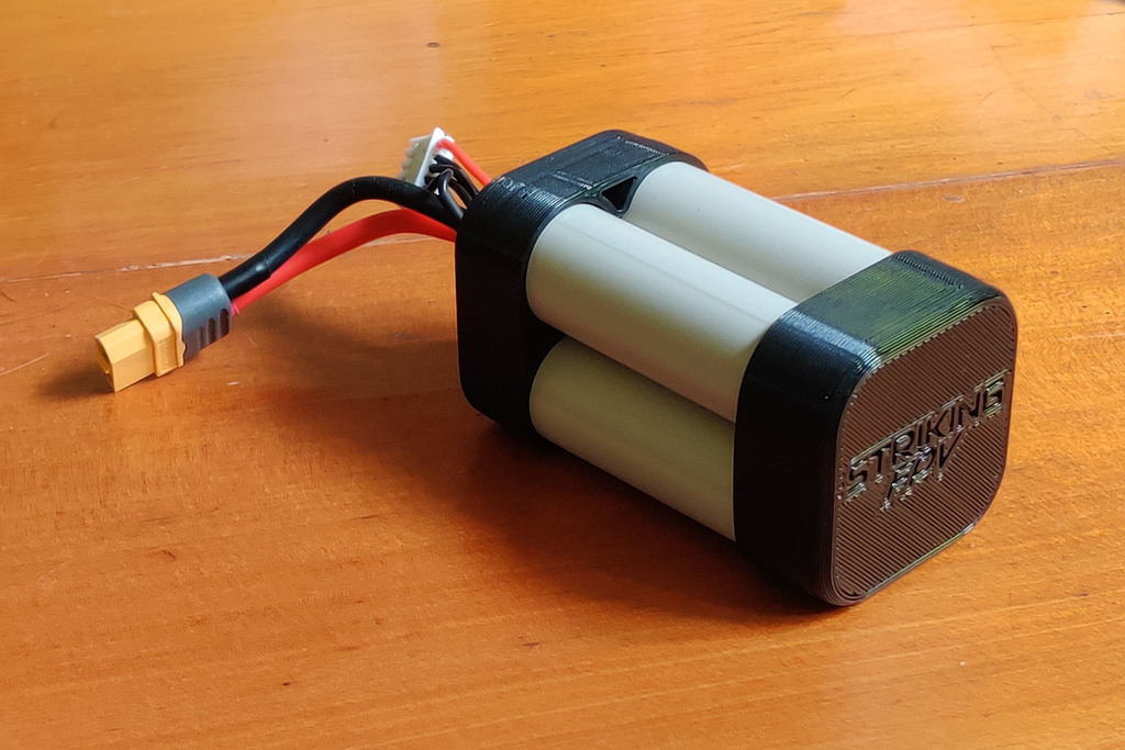 TPU Battery Caps - 21700 4S