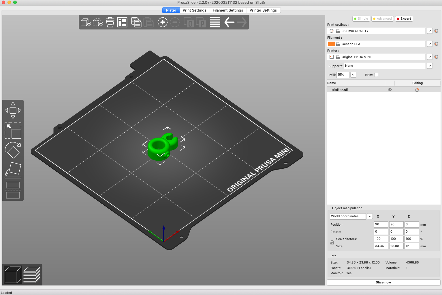 Prusa MINI Plotter bracket by Clara Kim | Download free STL model ...