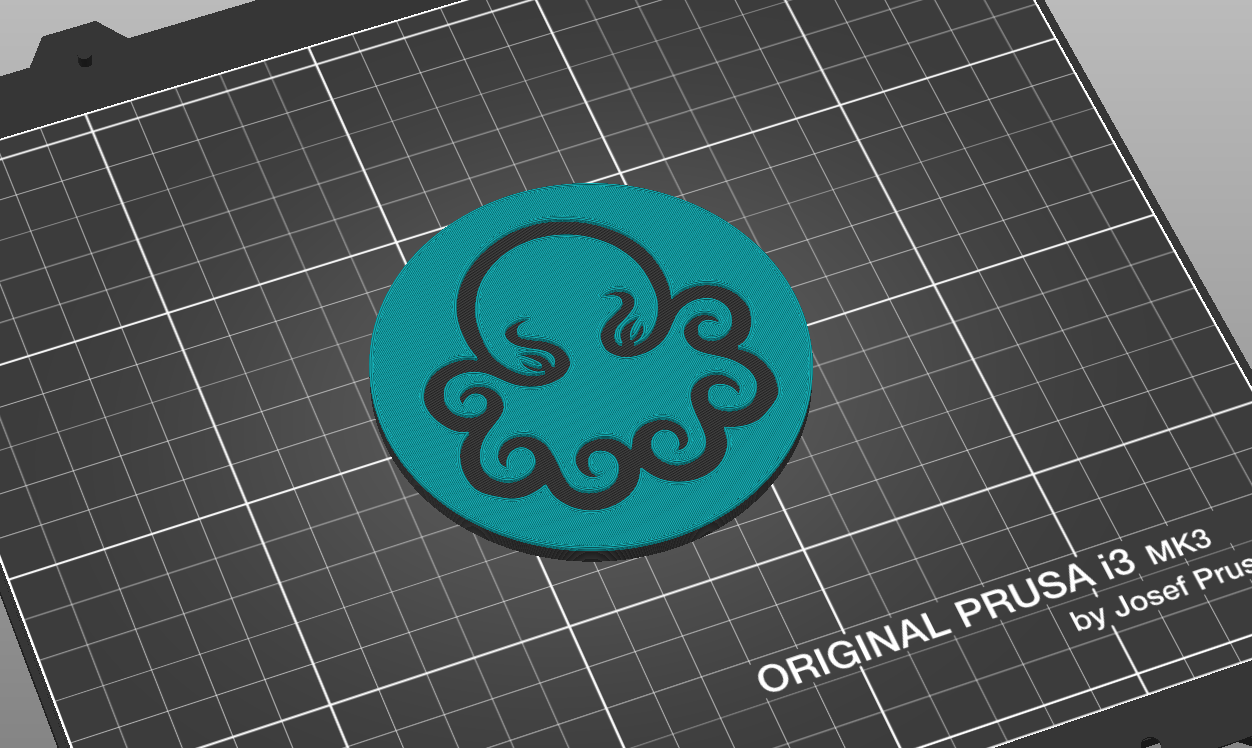 Cthulhu Coaster (Color Change)