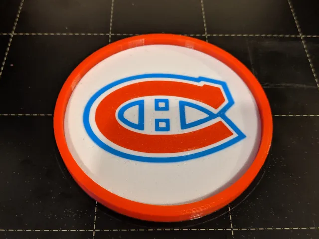 Montreal Canadians (Habs) Coaster MMU2S