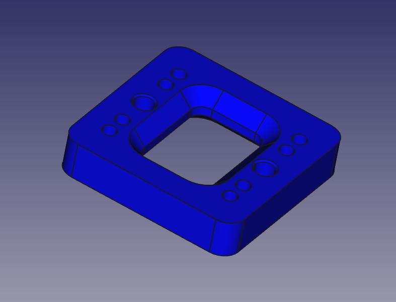 Miniatura 11 do modelo 3D Kennzeichenhalter V2