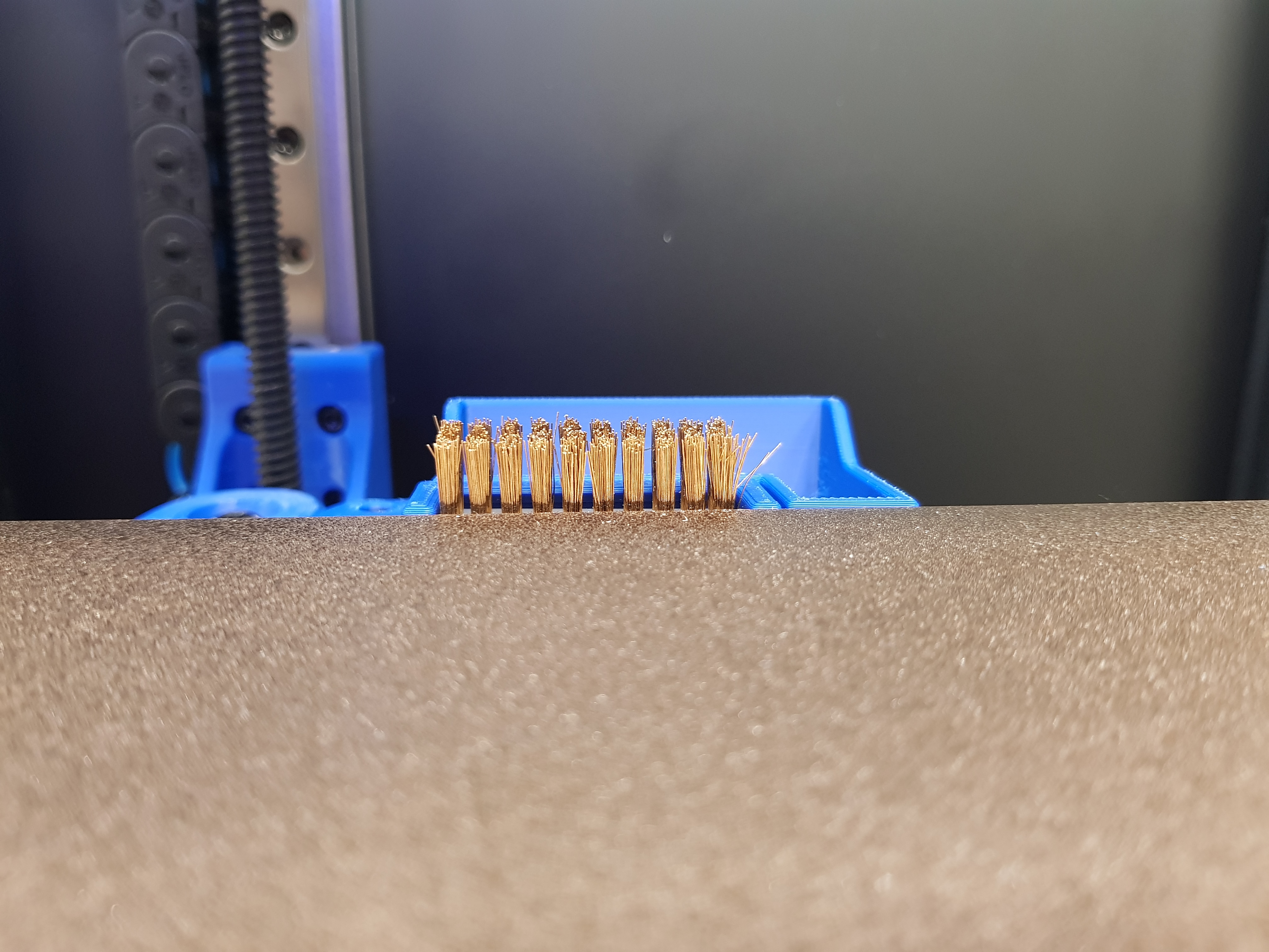 Yet another NozzleScrubber for Voron Trident without Z-Endstop Pin 3D model thumbnail