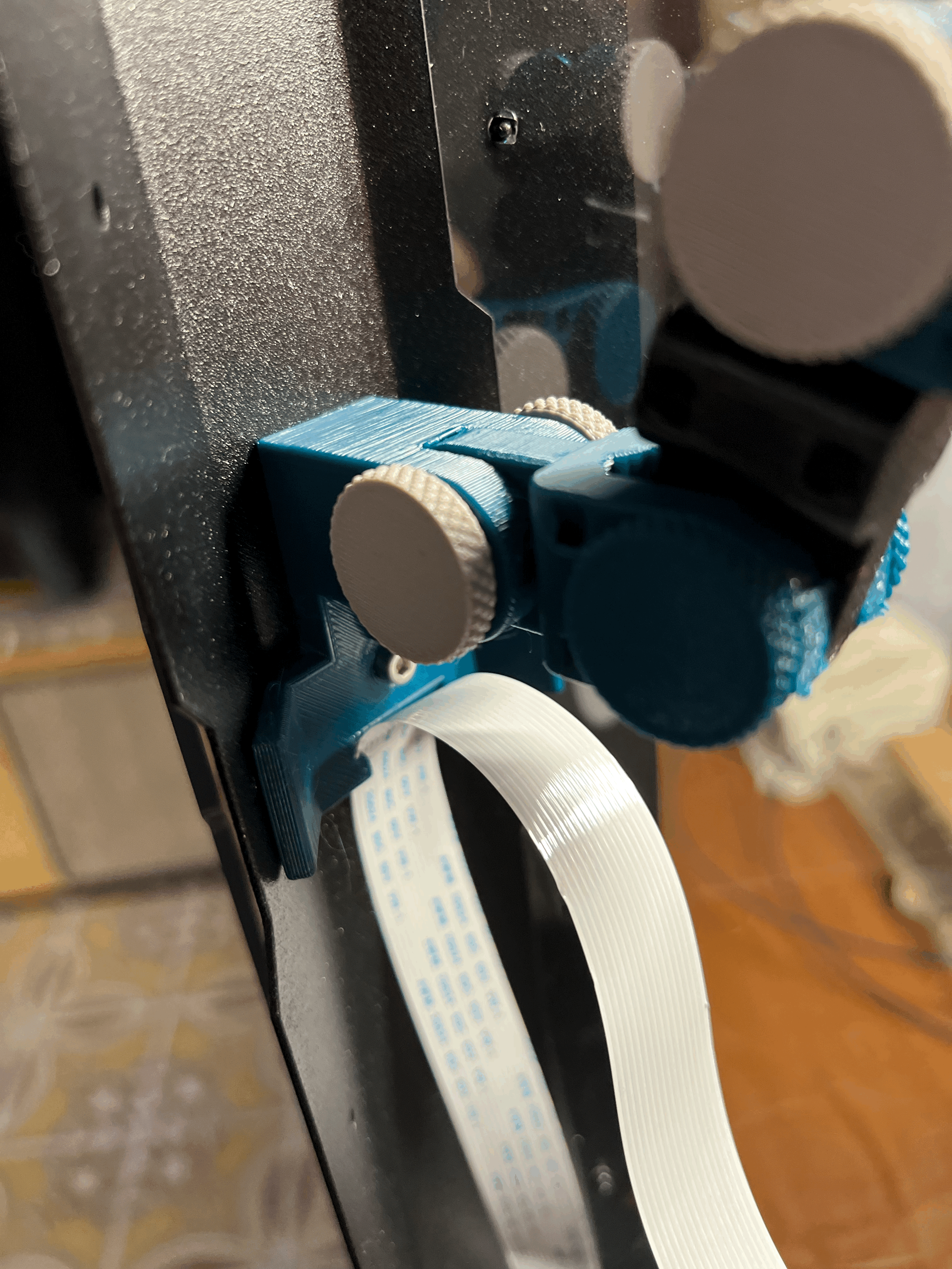 attachment for original prusa enclosure for the articulating raspberry pi camera mount
