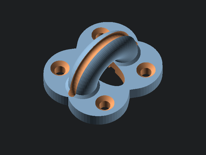 Wall plate rope support loop (Parametric) by Vendicar Decarian ...