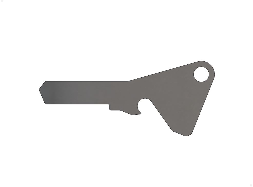 Key bottle opener by Referentiel Download free STL model