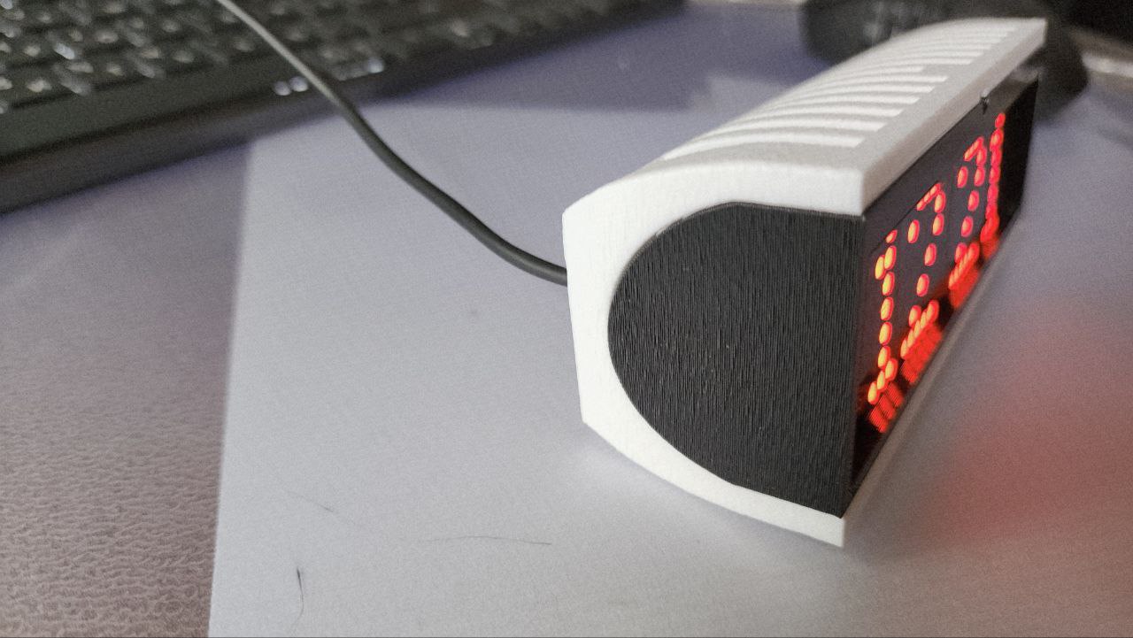 MAX7219 Clock — miniatura 8