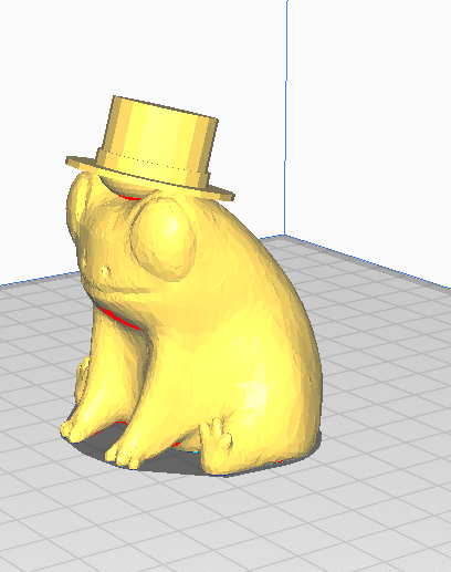 Frog With a Top-Hat by ok bye | Download free STL model | Printables.com