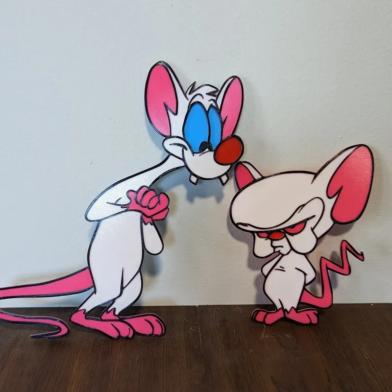 Pinky and the Brain by Imagine That, Download free STL model