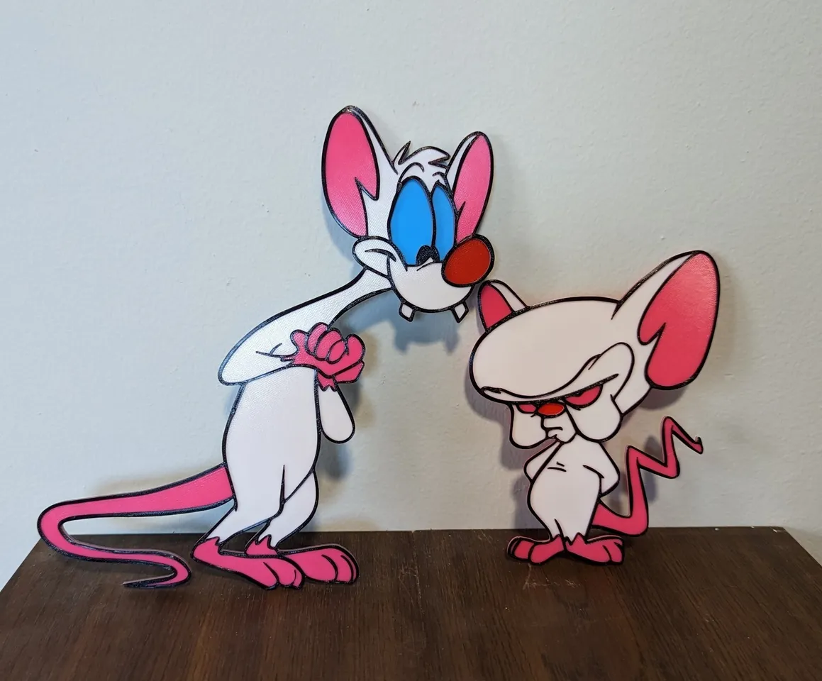 Pinky and the Brain by Imagine That, Download free STL model