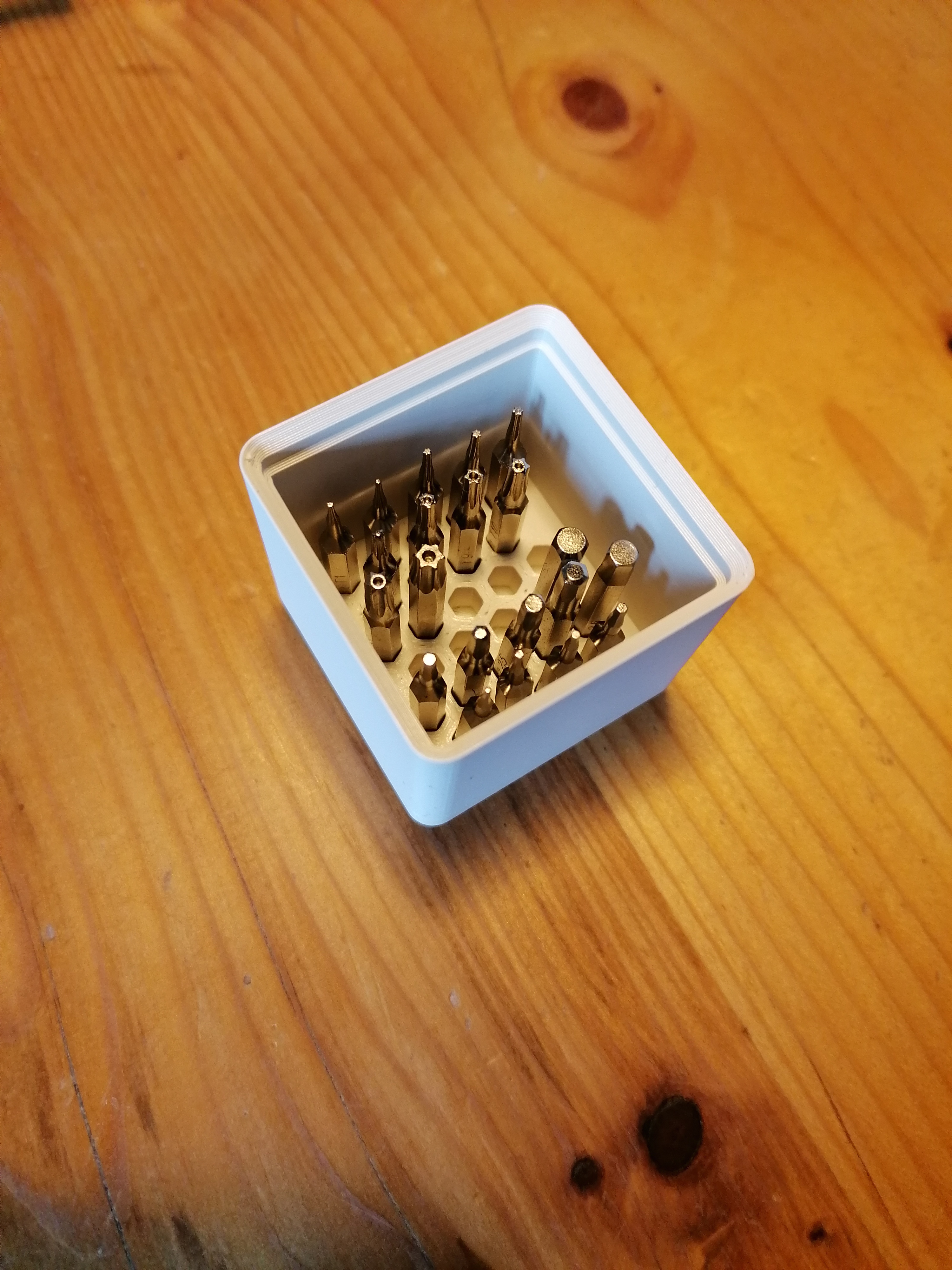 Gridfinity 4mm Hex Bit Storage