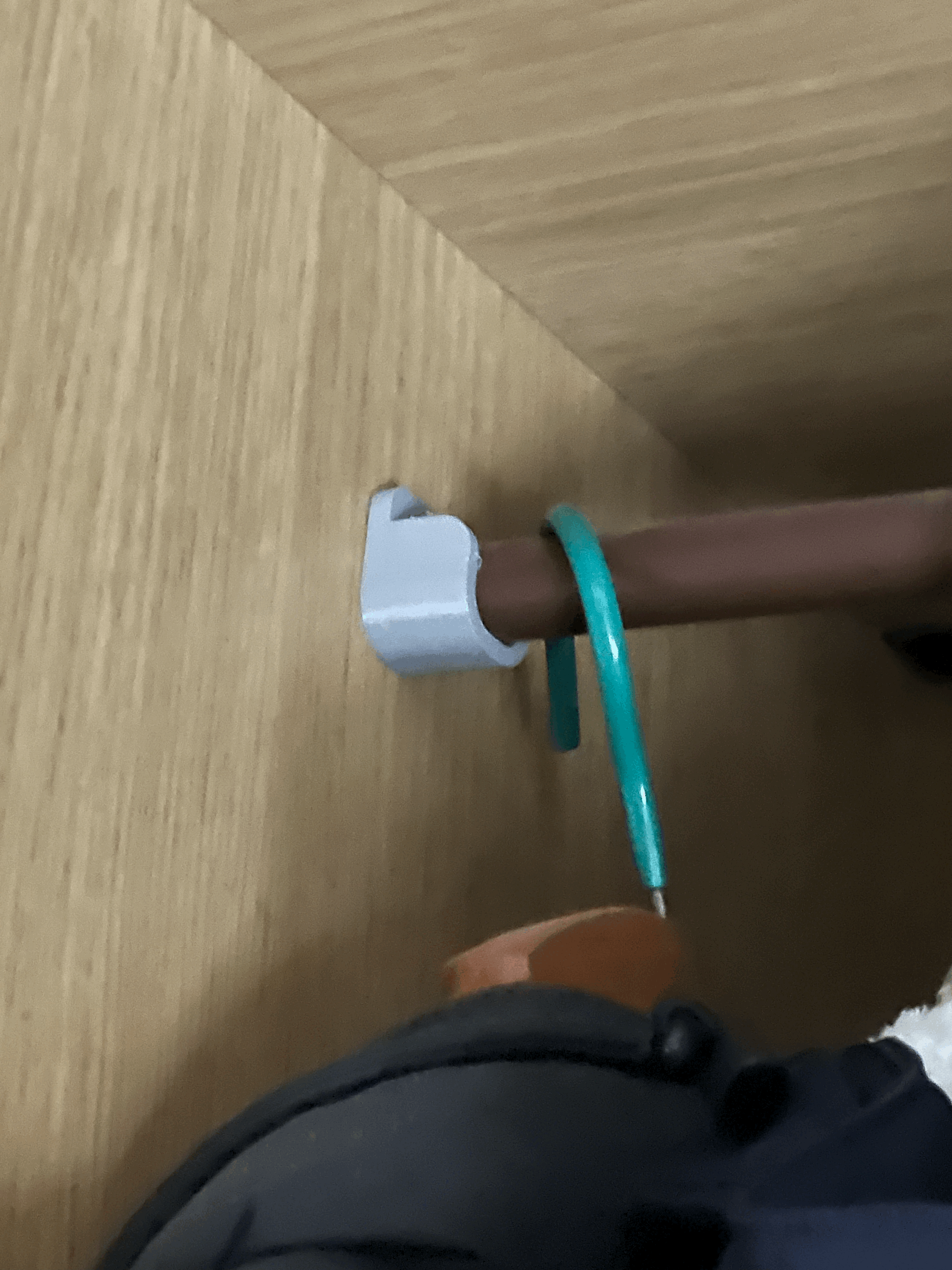 wardrobe hook replacement