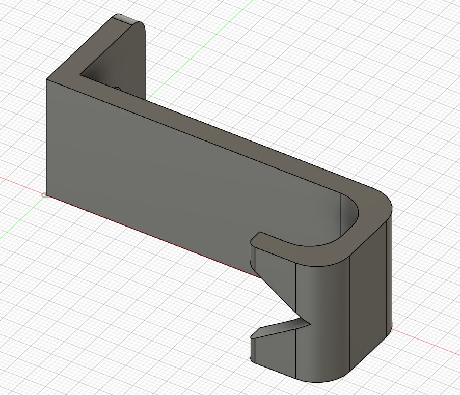 Under kitchen towel hanger by BeeRad Download free STL model