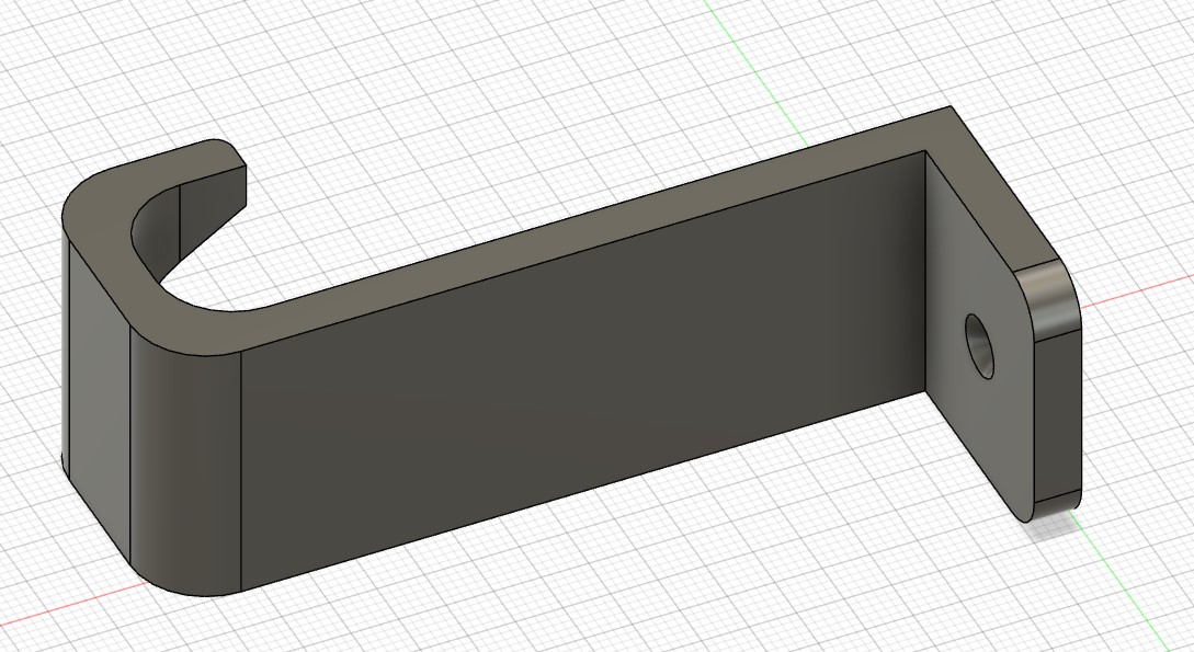 Under kitchen towel hanger by BeeRad Download free STL model