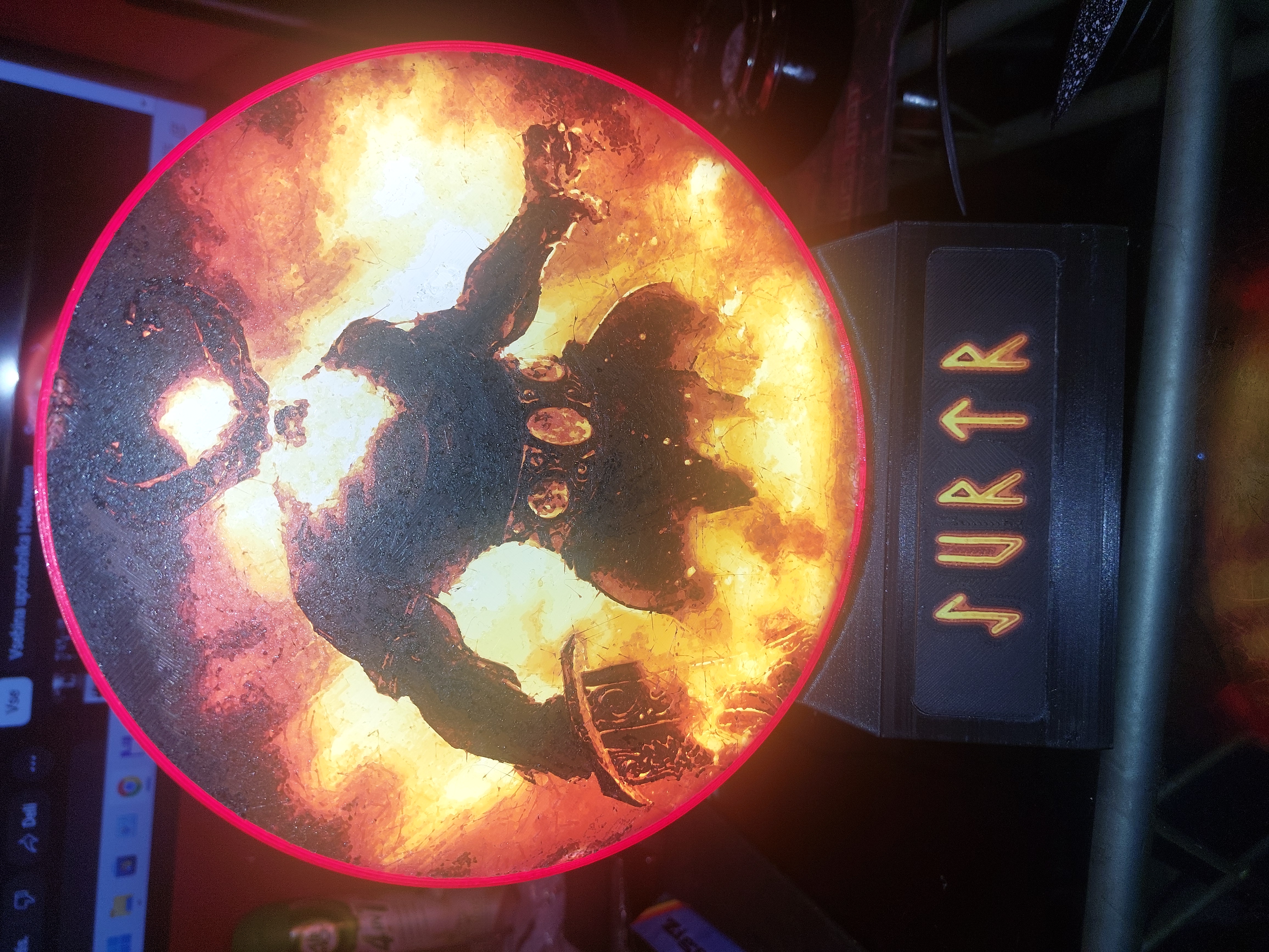 Surtr color lithophane