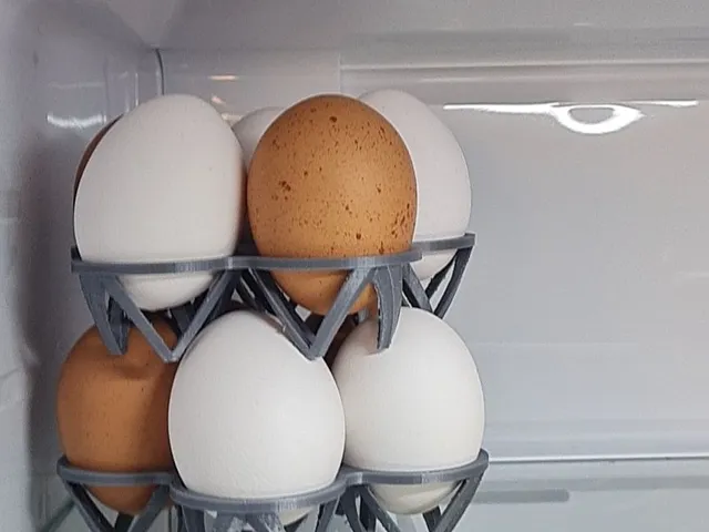 Egg storage - save space in the fridge!