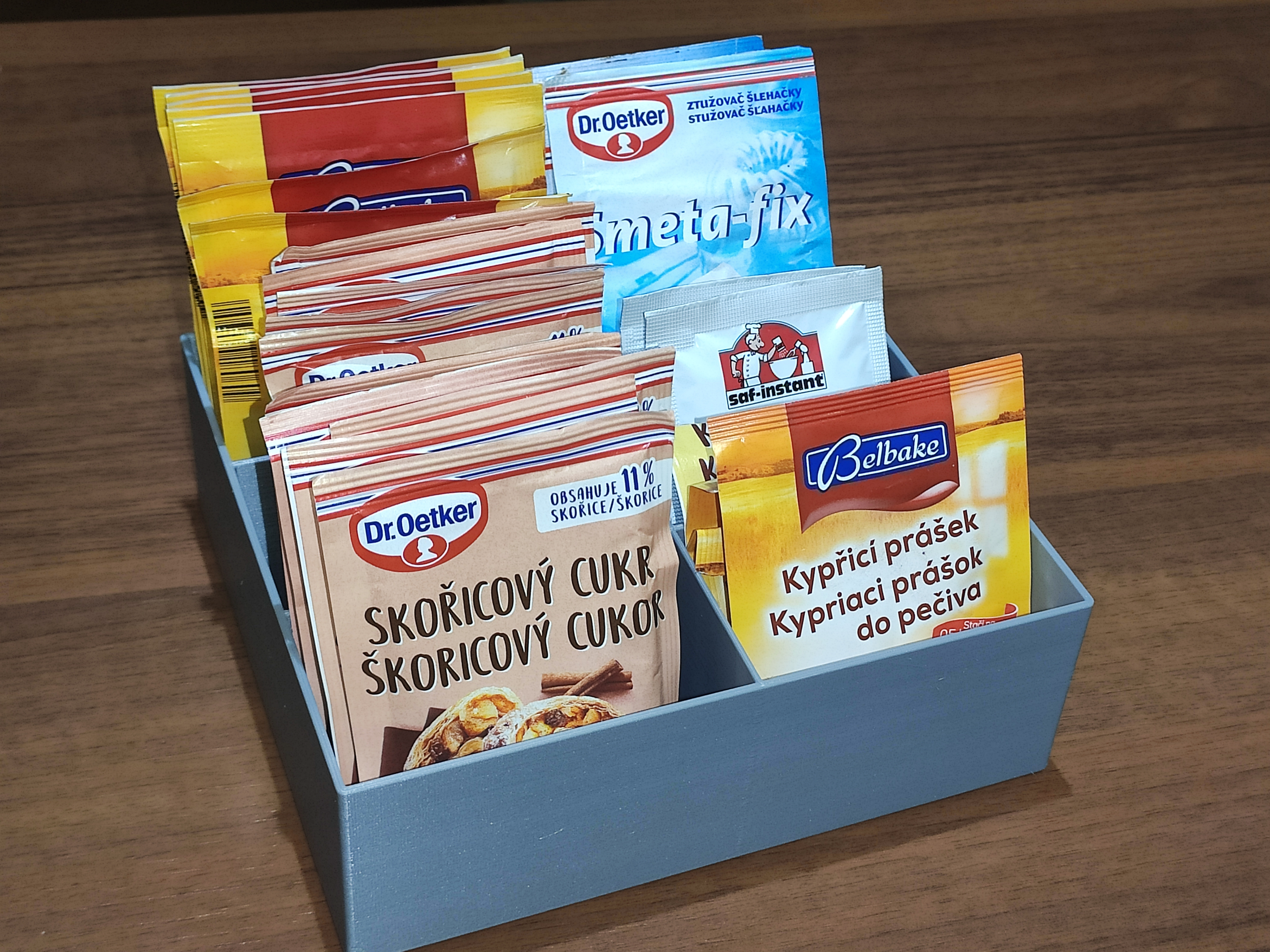 Baking organizer