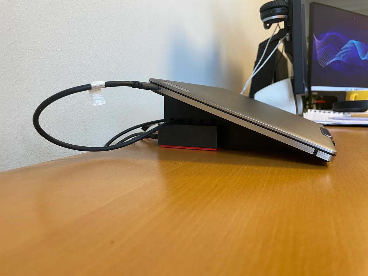 Lenovo USB-C Dock Laptop Holder by KKarlsson | Download free STL model |  