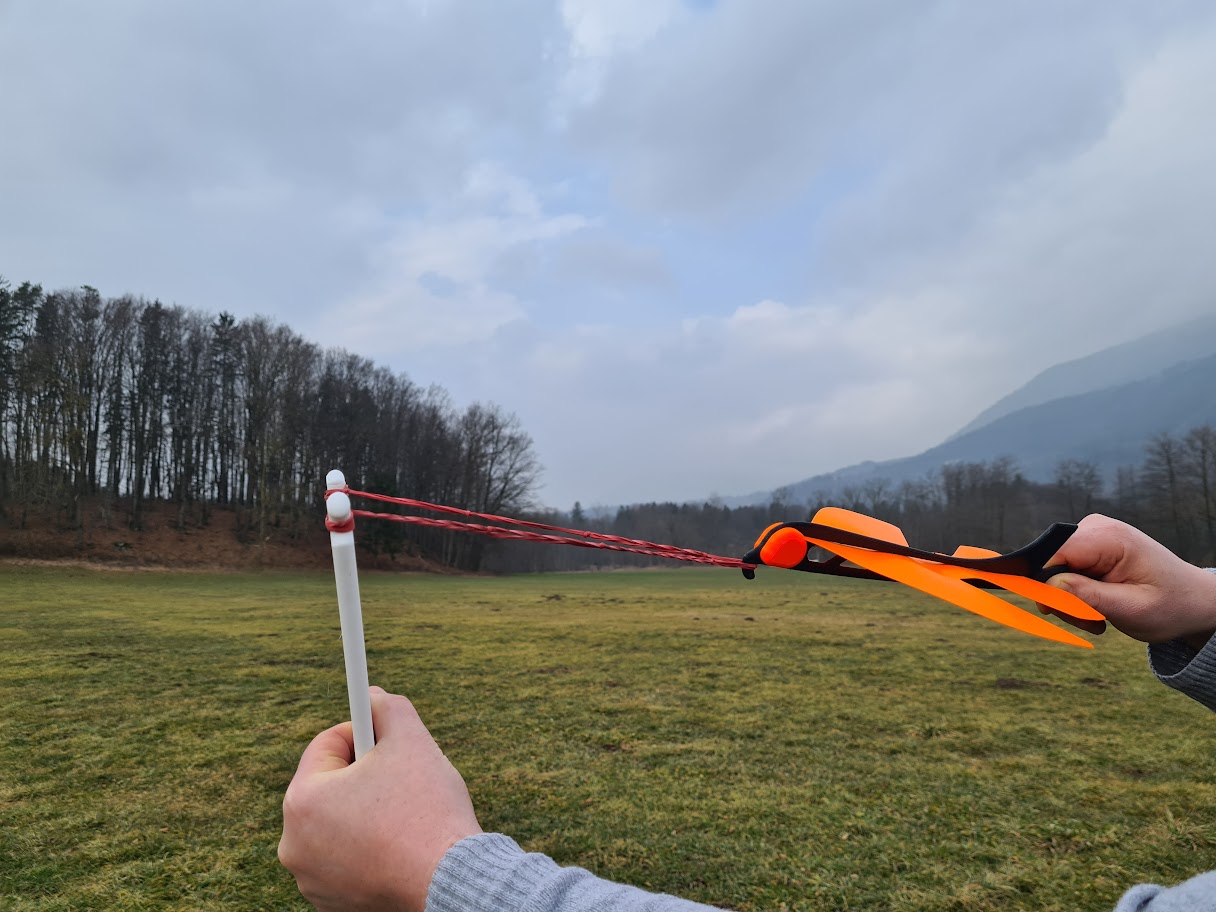 Rubber Band Eagle Airplane