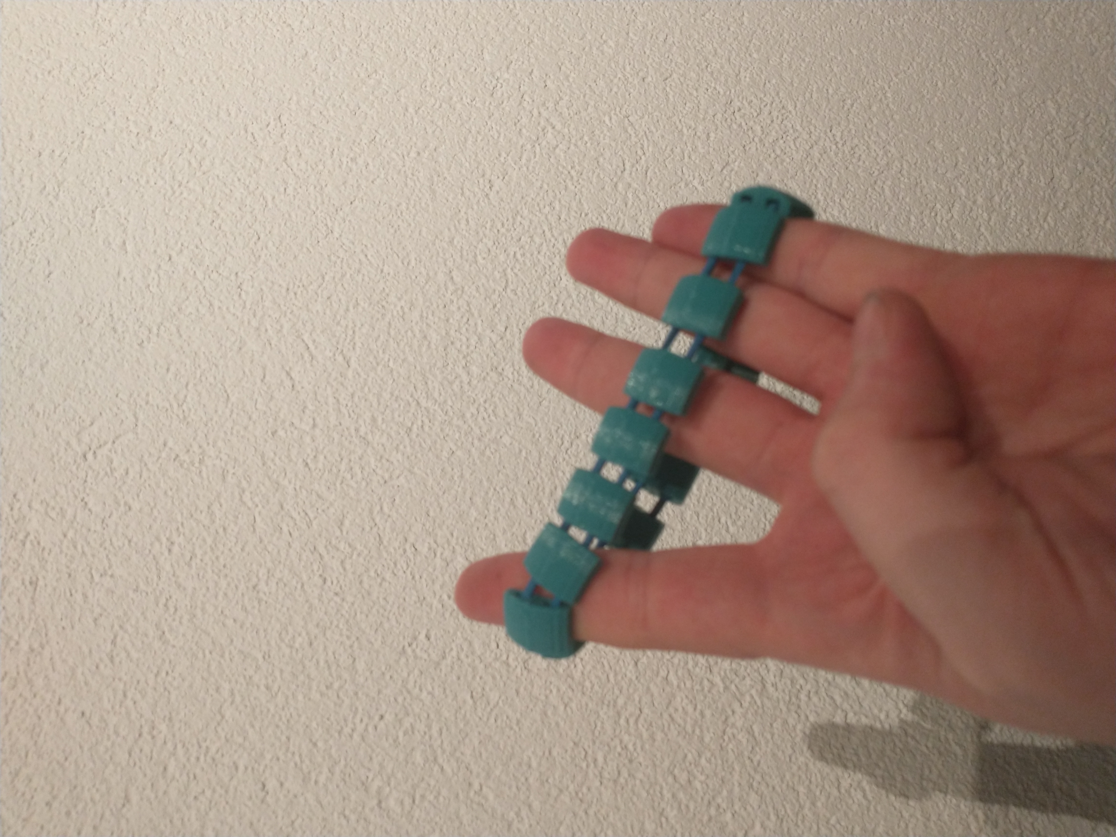 Rubber band mid print, Bracelet