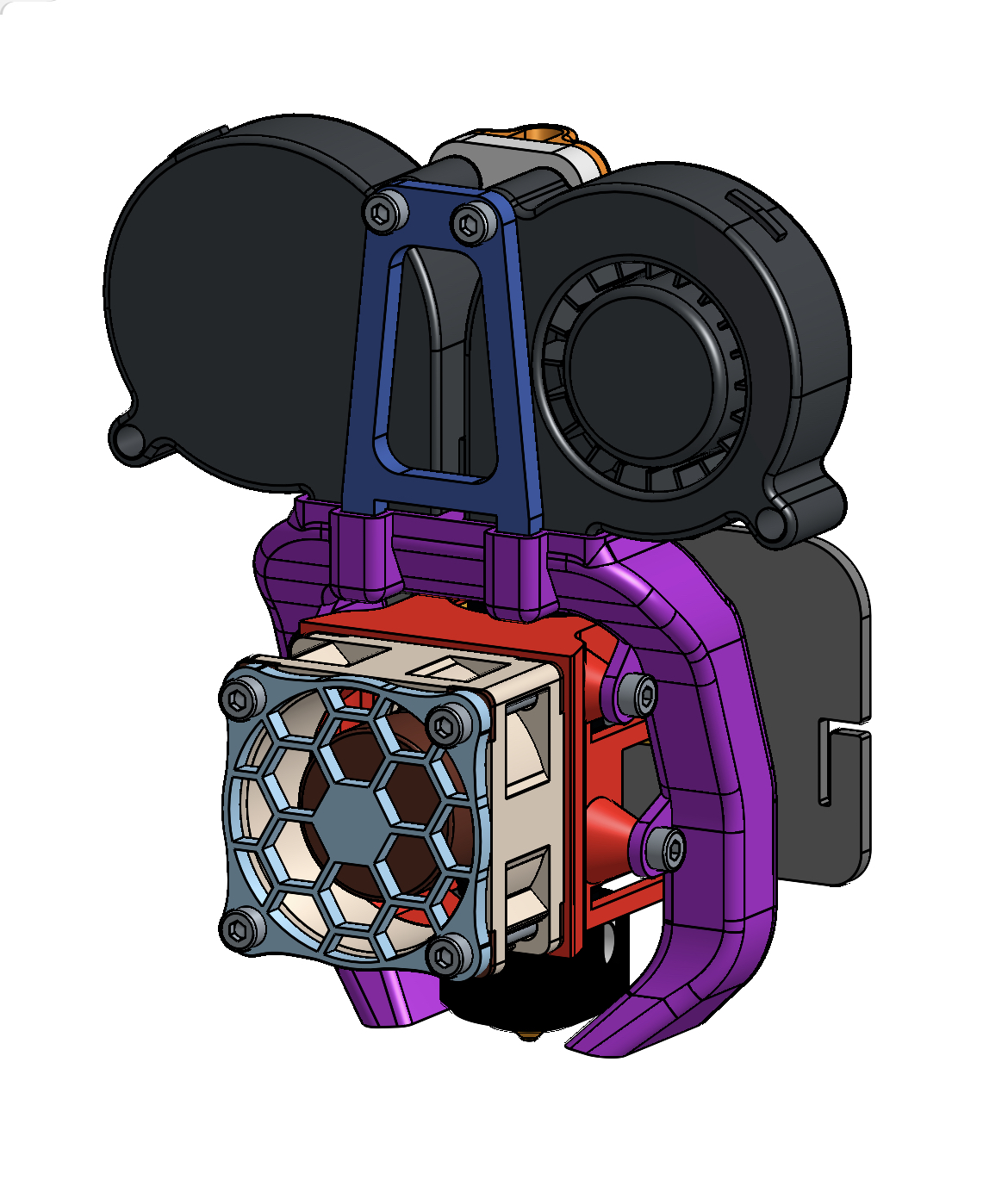 Hotend Ender 5 with Phætus Dragonfly BMO
