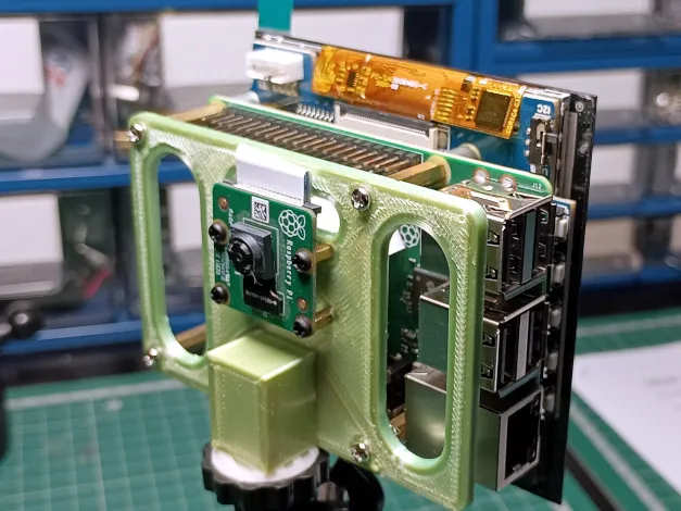 Raspberry PI tripod and camera support