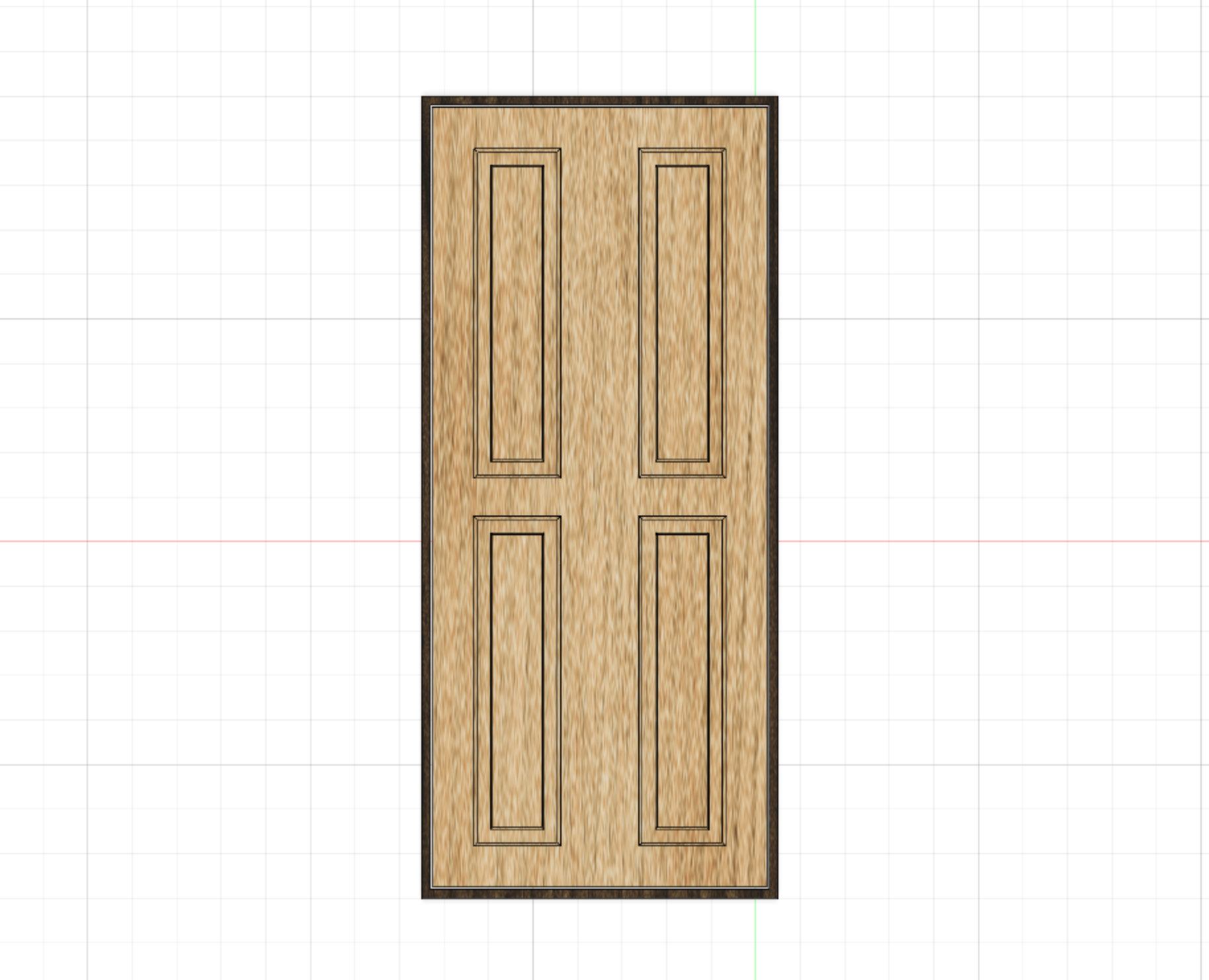 Dollhouse door