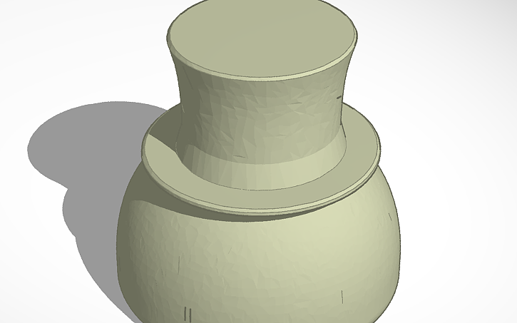 Top Hat Jellyfish Swimming - Mechanical Interactive Art 3D model thumbnail