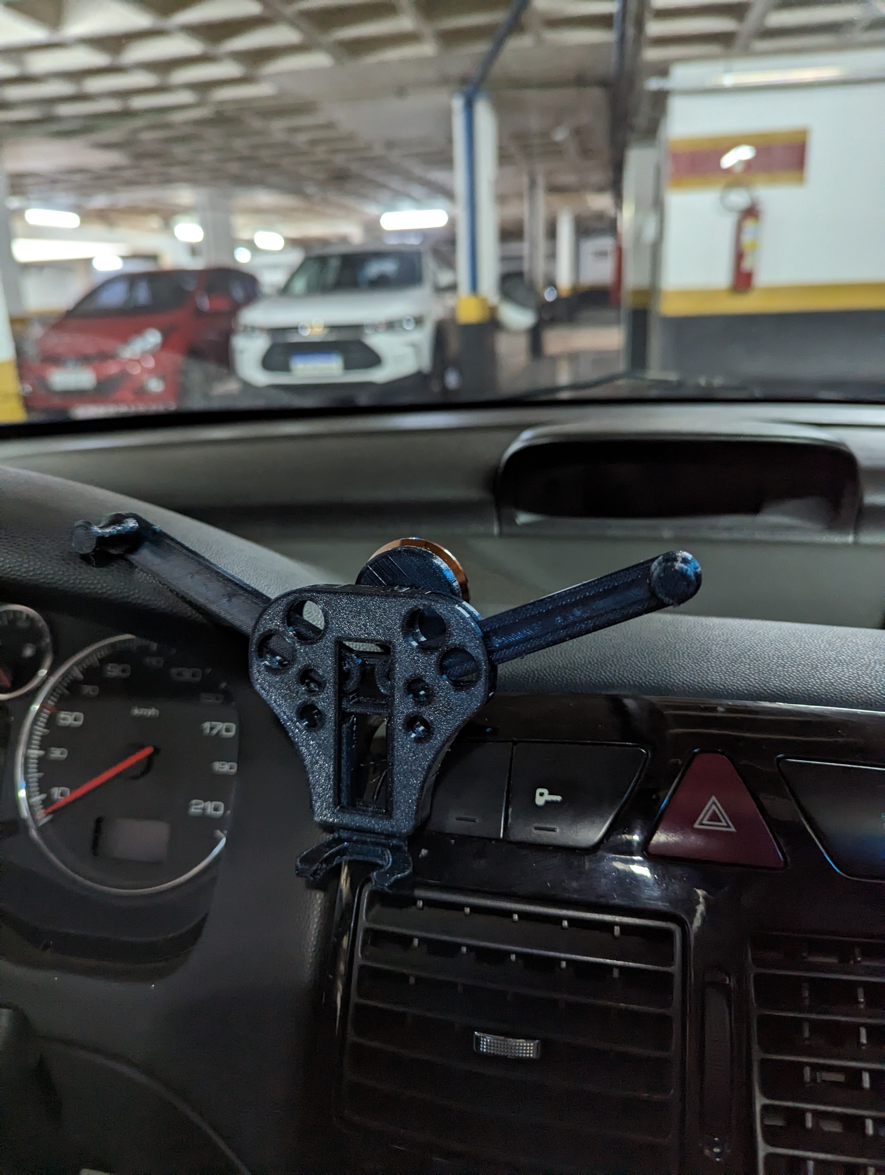 Car Vent Gravity Phone Holder remix for magnet holder 3D model thumbnail