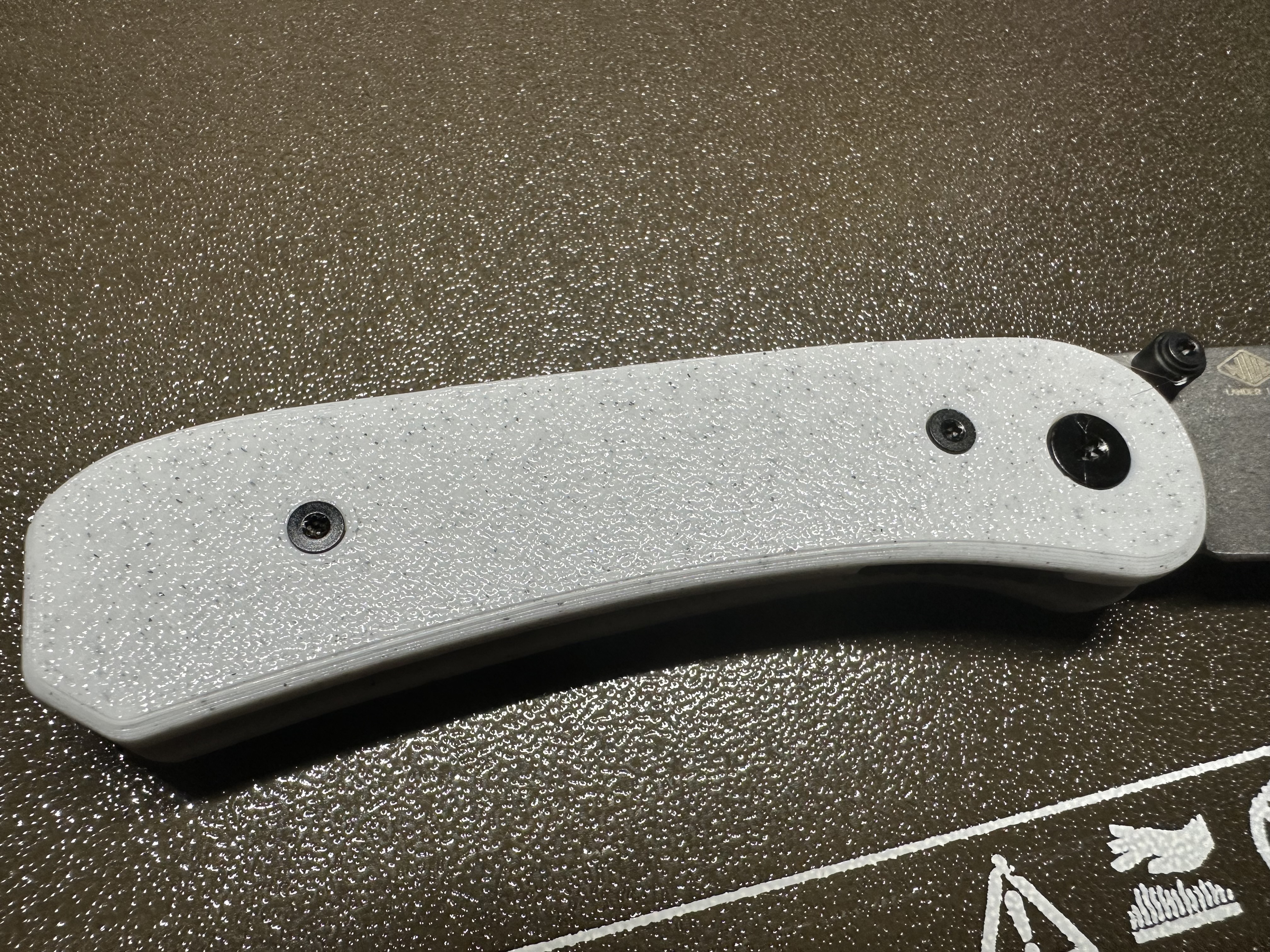 Knafs Lander Knife Scales Smooth with no Belt Clip