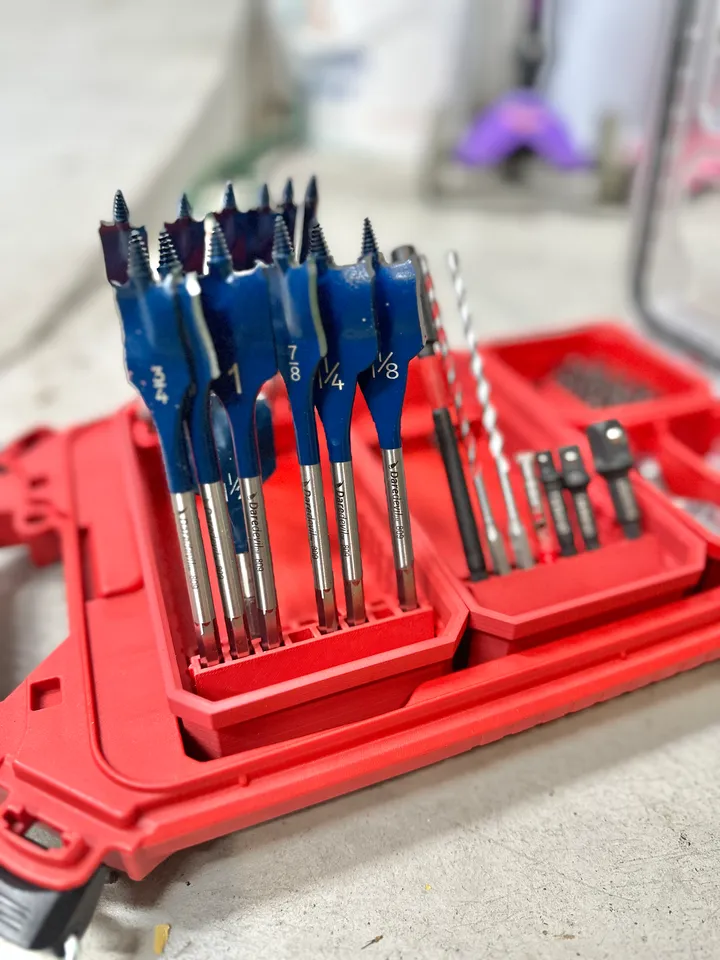 Milwaukee Rotary Tool Packout Organization Kit by maxelman, Download free  STL model