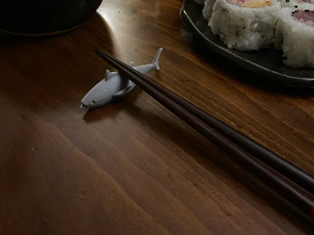 Chopstick Rest - West Atlantic Bluefin Tuna