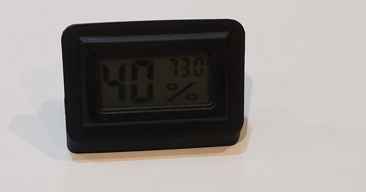 Hygrometer Stand By Chris D Download Free STL Model Printables Com