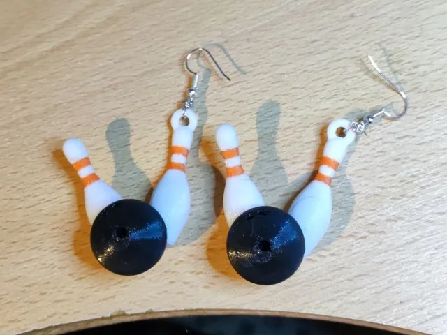 Bowling Earring