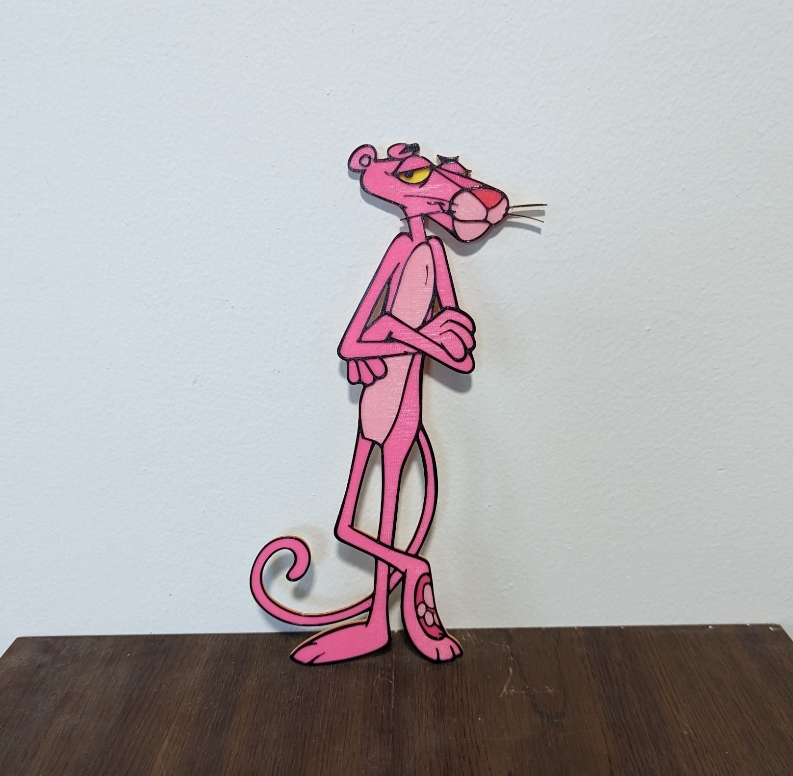 Free 3D file Pink Panther 👾・3D print design to download・Cults