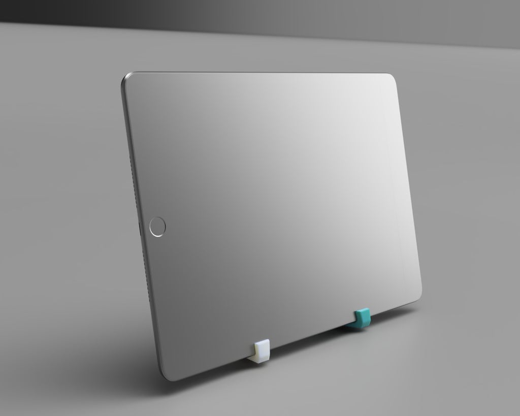 Miniatura 6 do modelo 3D iPad 3d printed stand