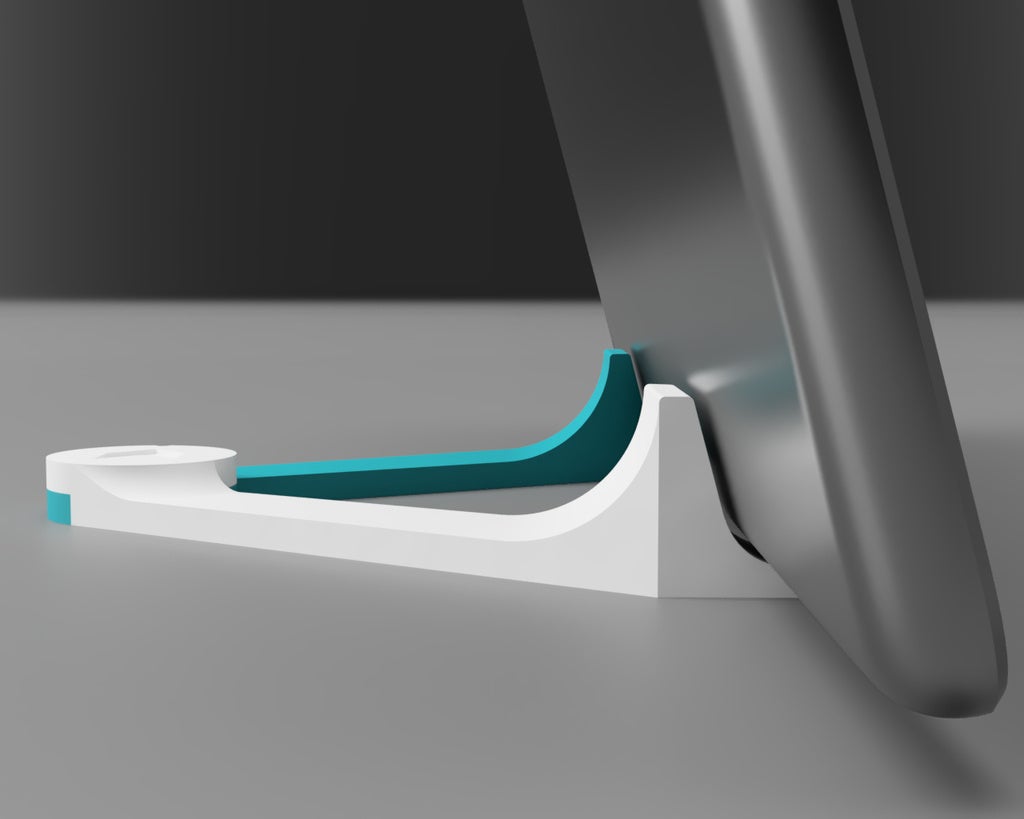 Miniatura 8 do modelo 3D iPad 3d printed stand