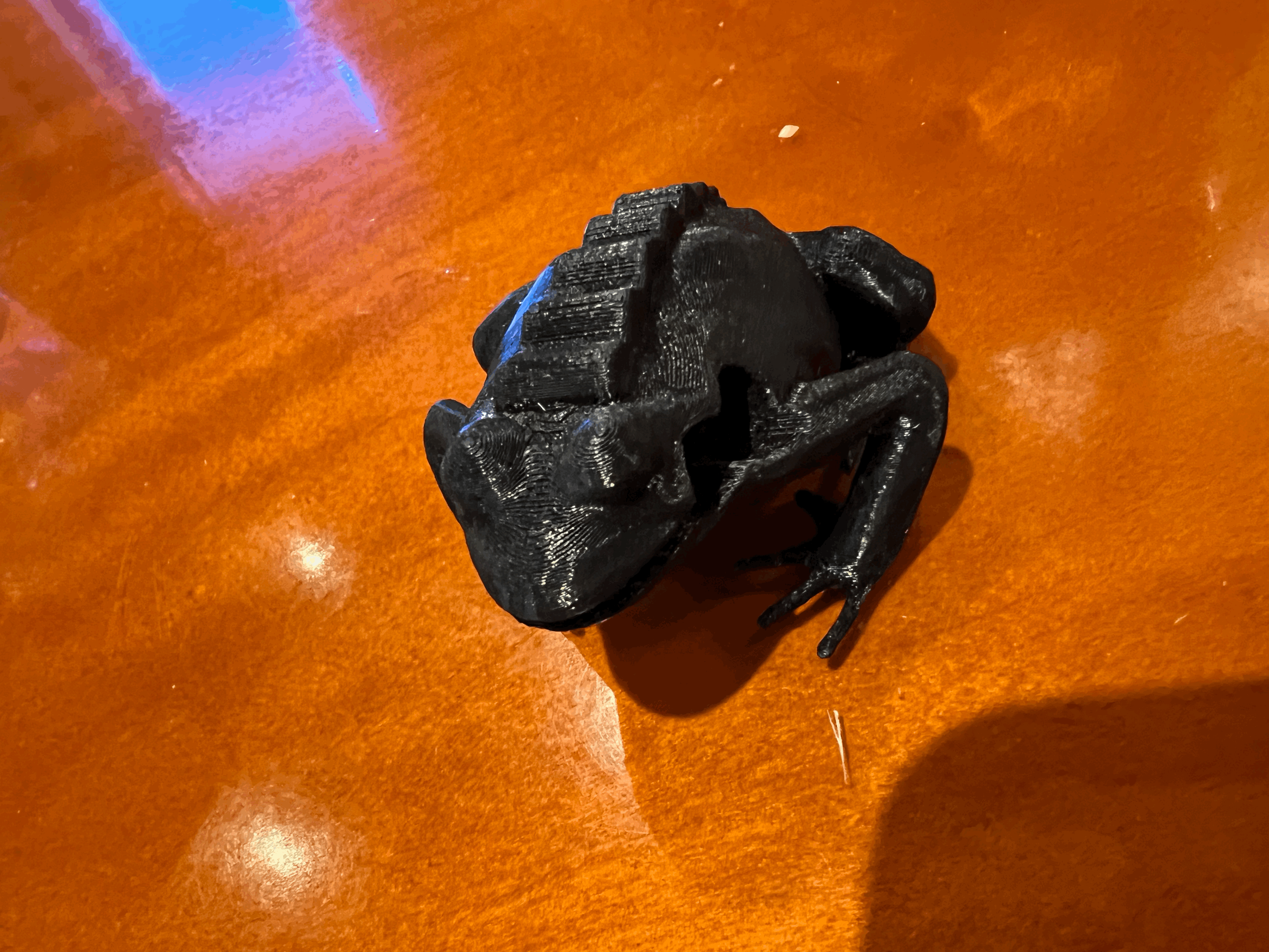 Miniatura 5 do modelo 3D Chopstick Percussion Frog