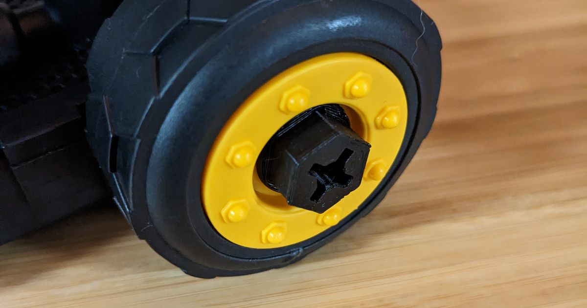 DIY Toy Truck Replacement Screw by Charles Timko Download free STL