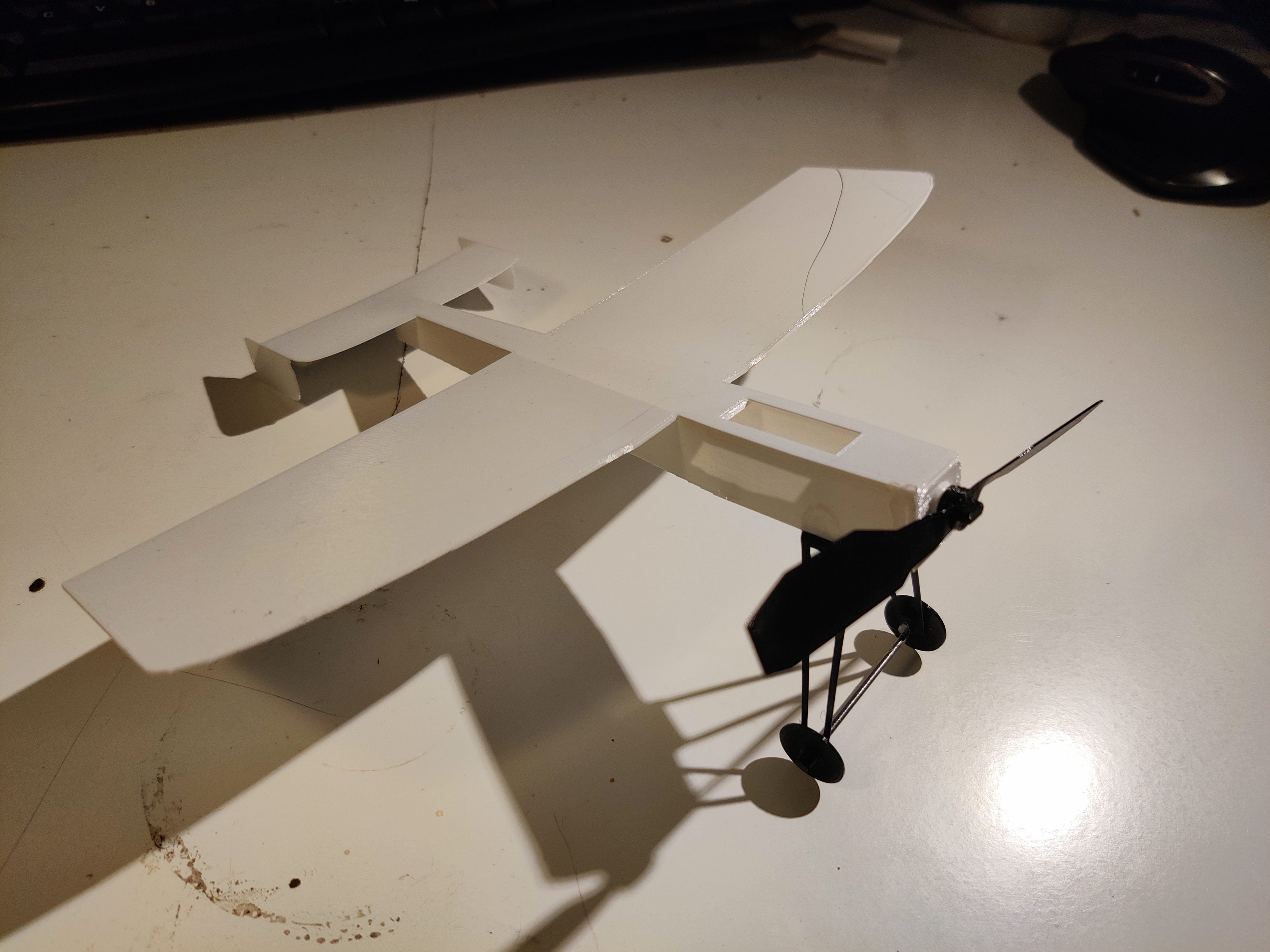 Improved Rubber Band Airplane