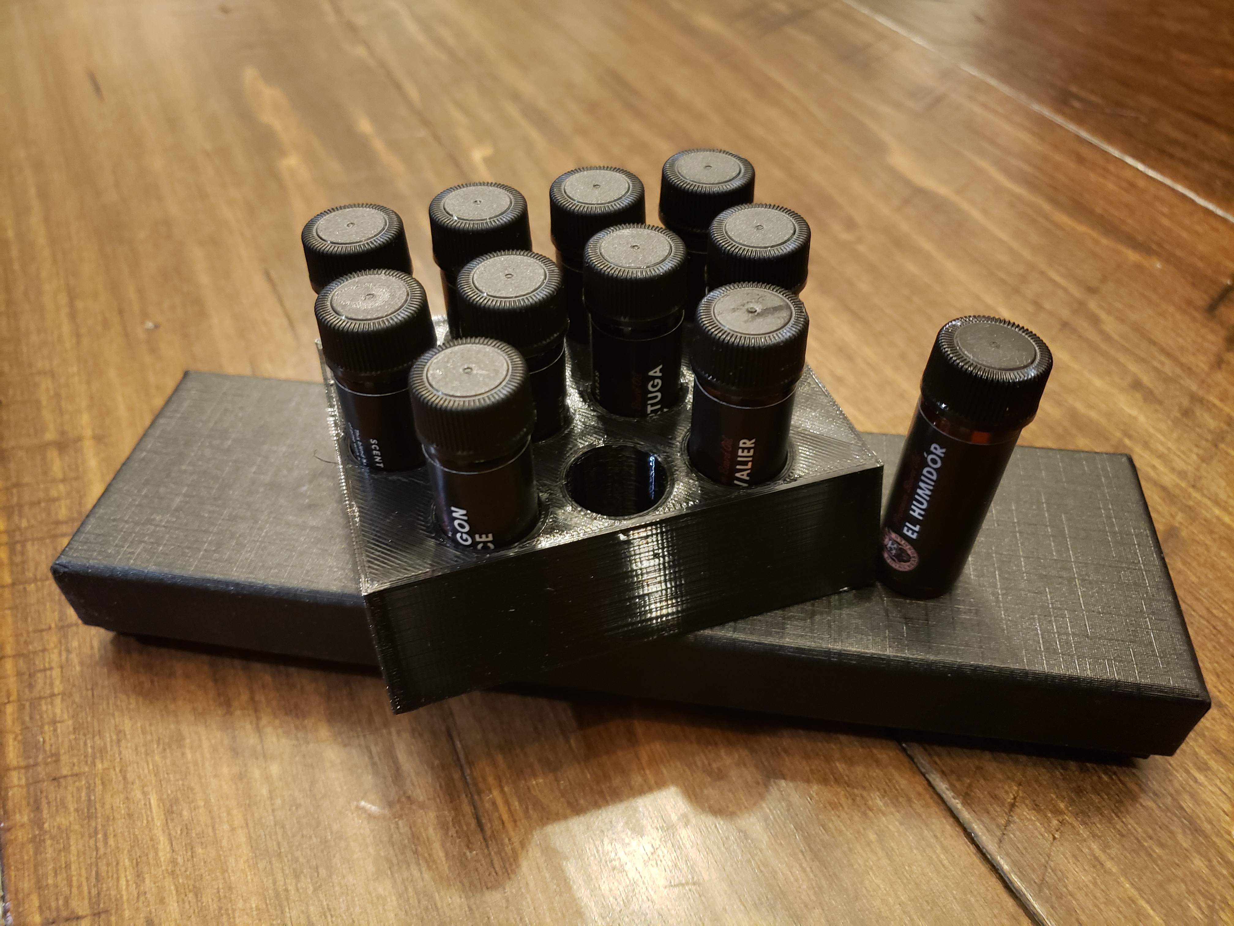 Royal Beardsmen Beard Oil Sample Rack