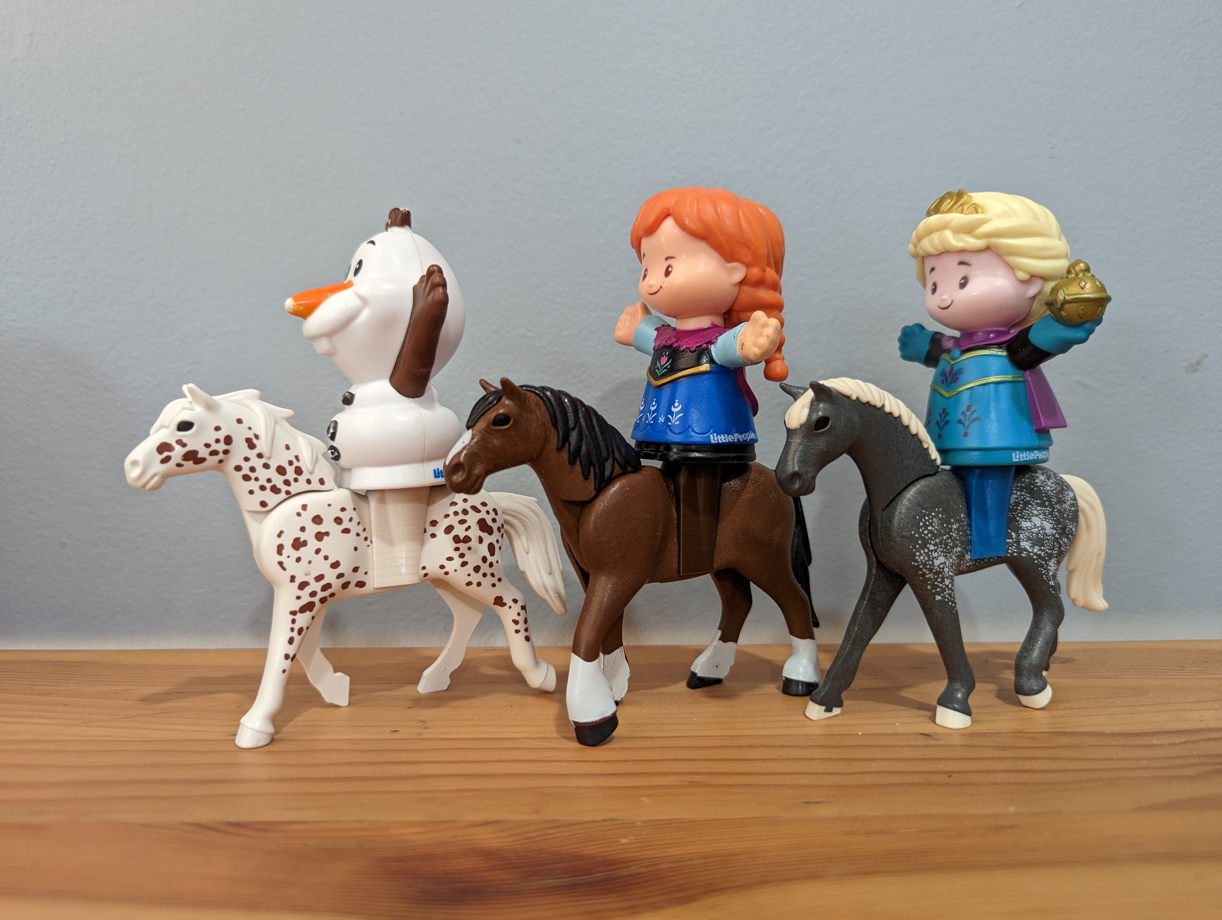 Little People Saddle Adapter for Playmobile Horses