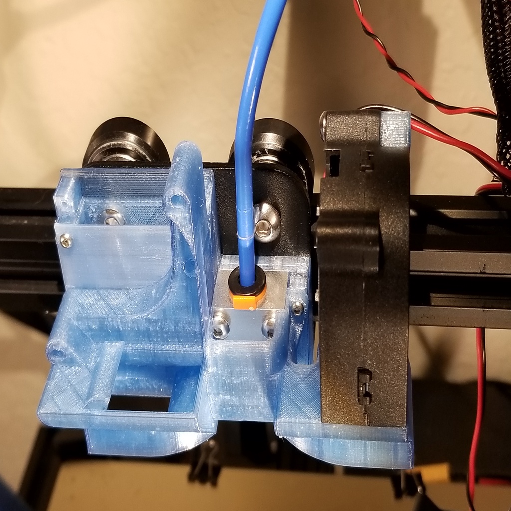 QMB Ender 3 Microswiss (clone) hotend and part cooler by glabifrons