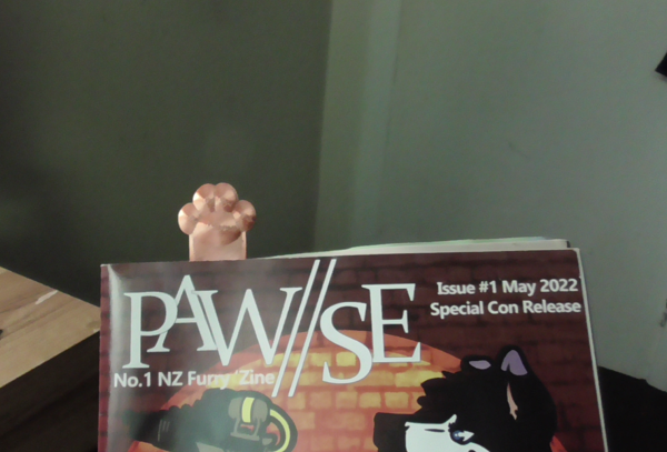 paw pad book mark