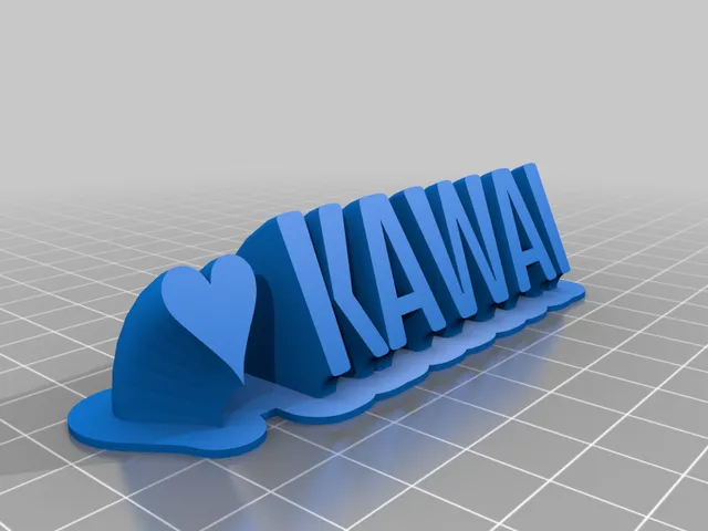 KAWAI name plate