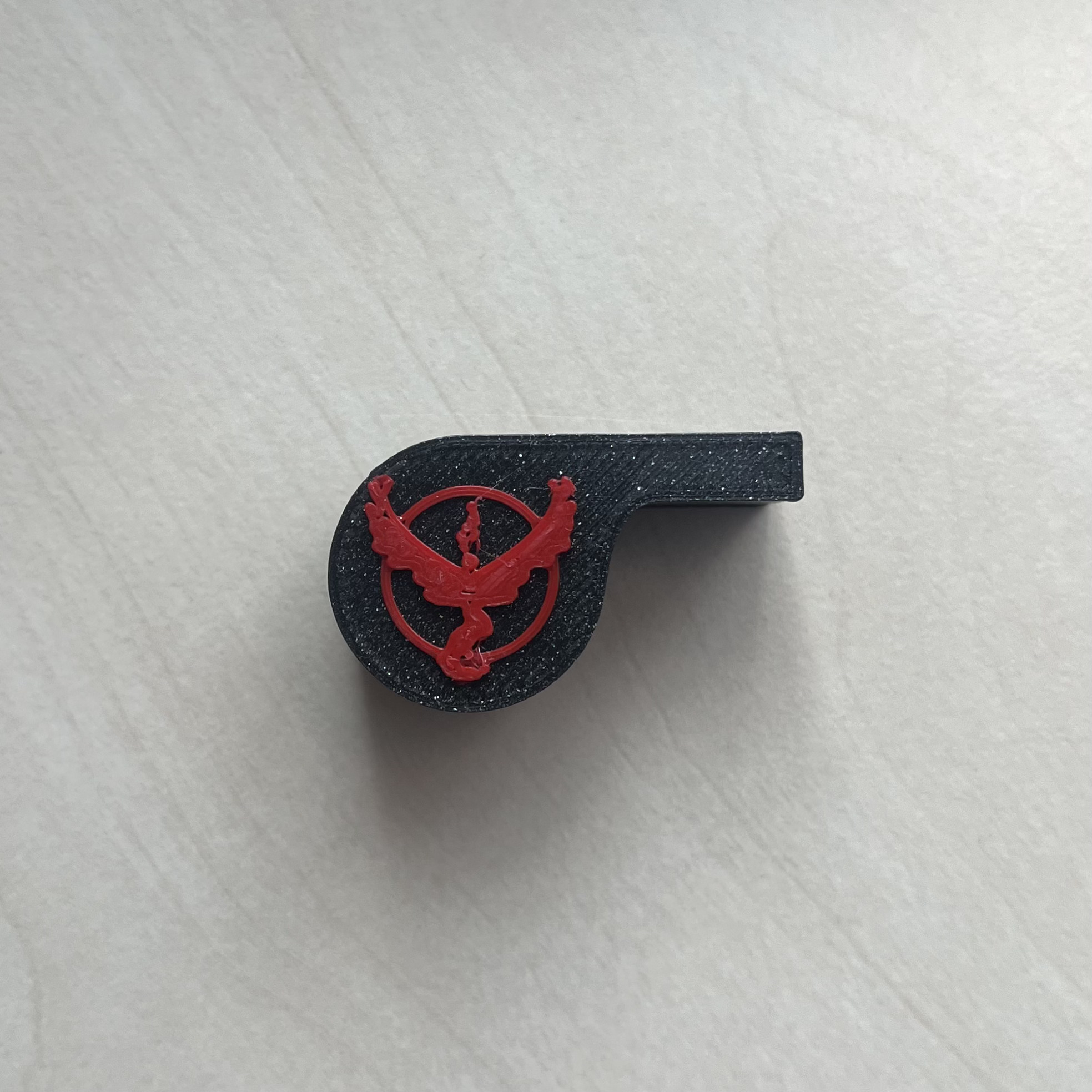 Whistle with pokemon team logos