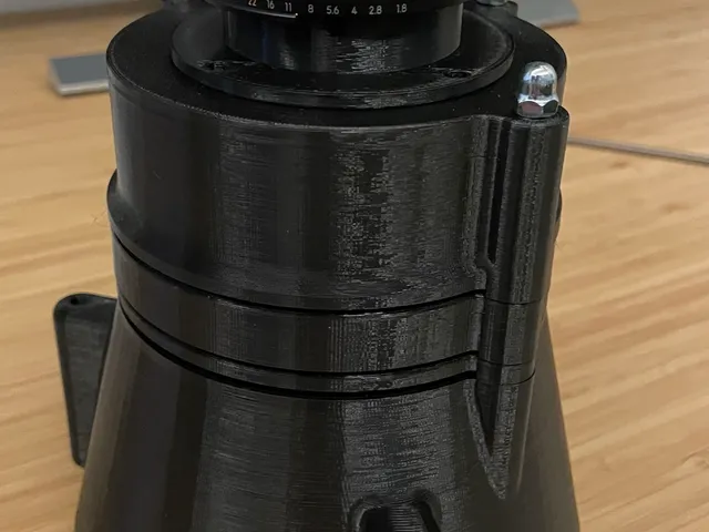 Gobo front for Nikon F-Mount