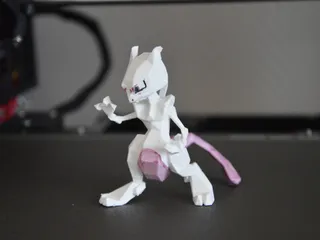 Pokemon Mewtwo Mega Evolution | 3D Print Model