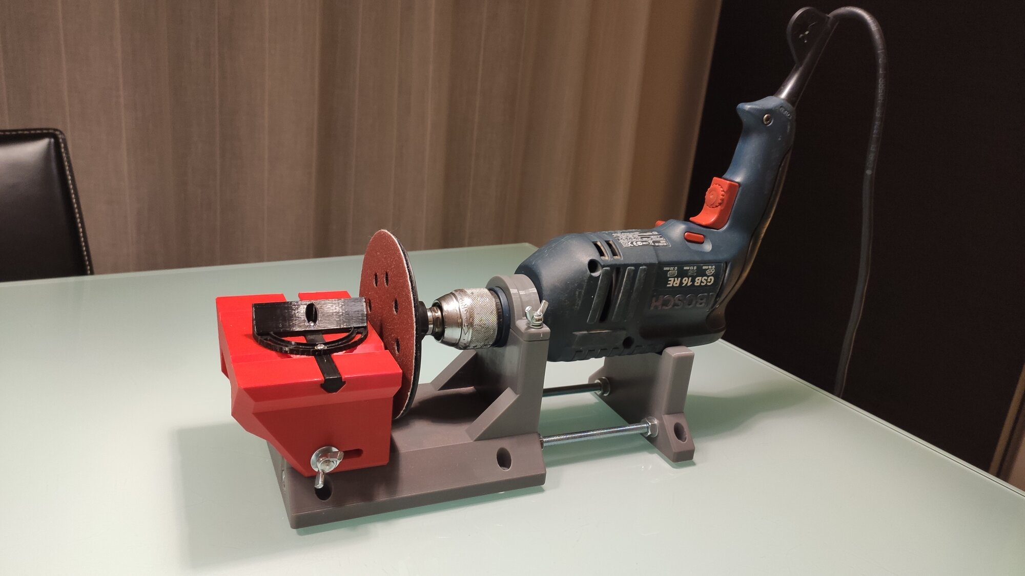 Miniatura 2 do modelo 3D Drill disc sander